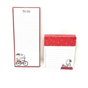 Peanuts Snoopy Notepad Set